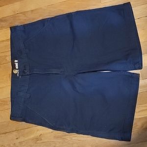 Carhartt 32 navy blue shorts